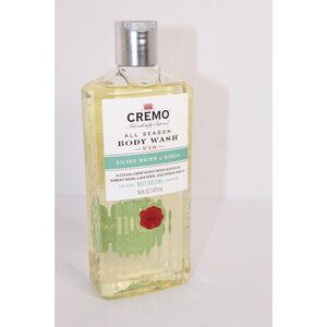 Cremo Body Wash - Silver Water & Birch - 16 fl oz‎ (473 ml) New Unused